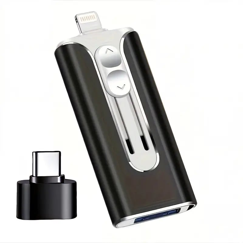 32~256GB Micro USB + 8 ακίδων + USB 3.0 4 σε 1 δίσκος U για κινητό τηλέφωνο σε υπολογιστή-SI