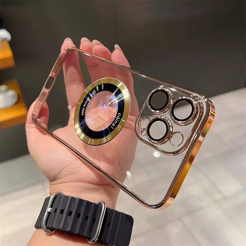 Priehladné magnetické puzdro na iPhone