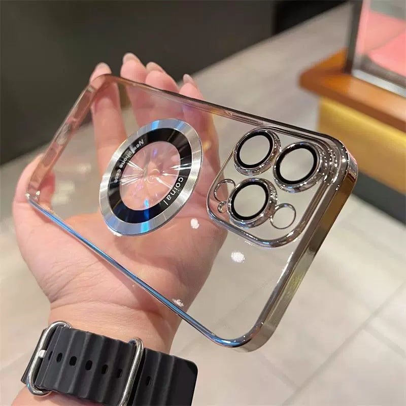 Priehladné magnetické puzdro na iPhone