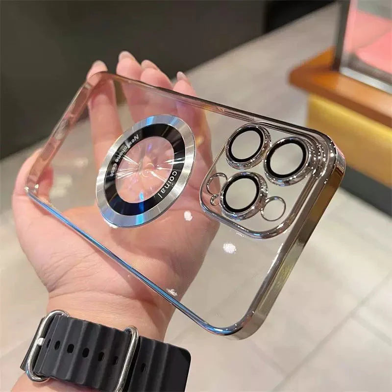 Priehladné magnetické puzdro na iPhone