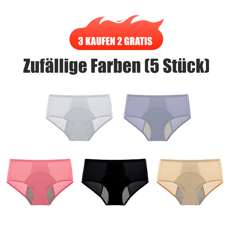 (L-8XL)🌸Pirk 2, gauk 1 nemokamai🔥Moteriški aukšto juosmens nepralaidūs apatiniai👙-LT