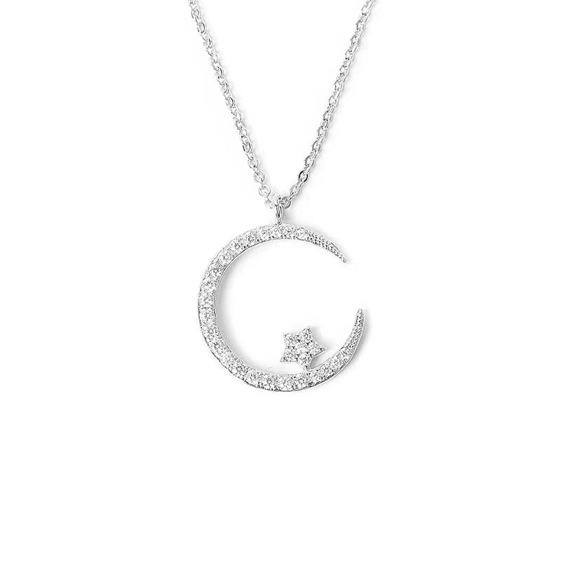 🌙 Καληνύχτα: Κολιέ Moon Star-GR