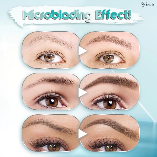 Αδιάβροχο στιλό φρυδιών 3D Microblading (2 τεμ.)-GR
