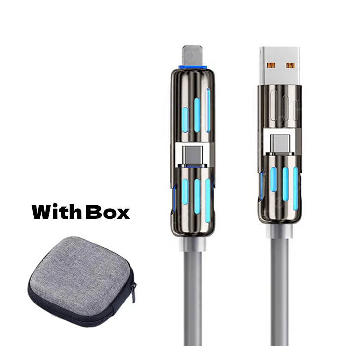 🔥Καλή φόρτιση USB 4 σε 1, Γρήγορη φόρτιση⚡-GR