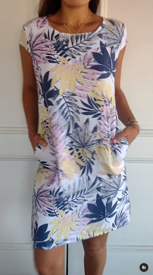 🍀🌷 VIIMASE PÄEVA MÜÜK 🍀🌷Naiste cotton lahtise tarnuga kleit