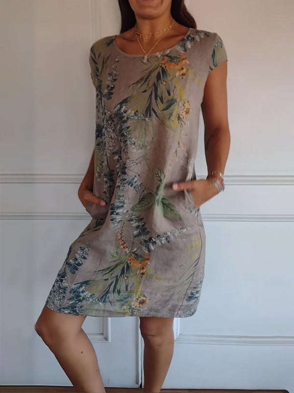 🍀🌷 VIIMASE PÄEVA MÜÜK 🍀🌷Naiste cotton lahtise tarnuga kleit