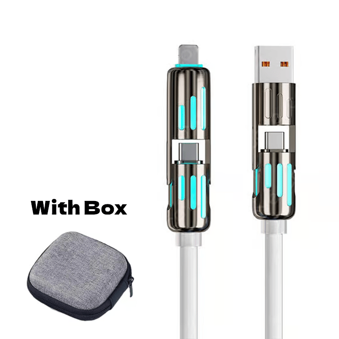 🔥Καλή φόρτιση USB 4 σε 1, Γρήγορη φόρτιση⚡-GR