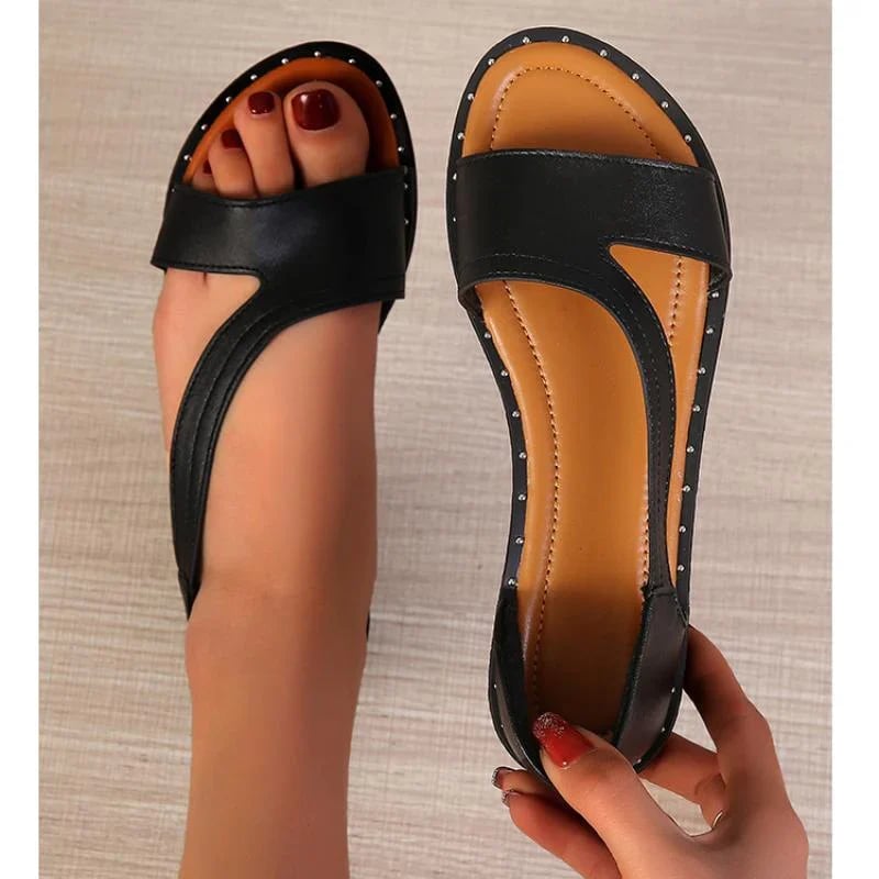👡 Φλατ σανδάλια Fishmouth με τρουκς✨-LT