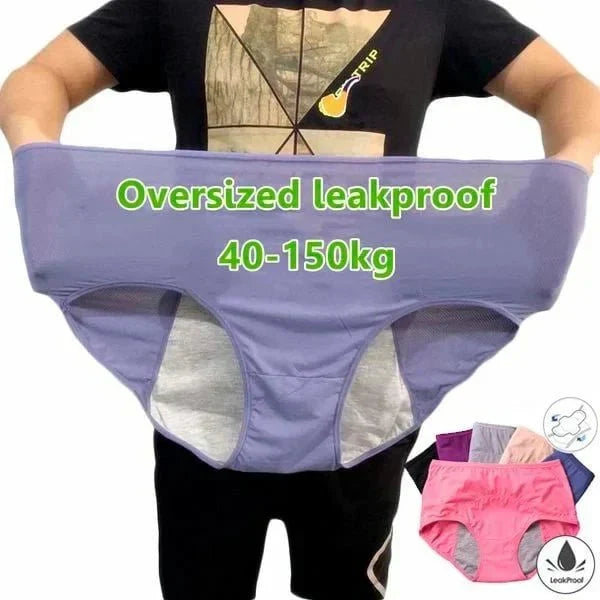 (L-8XL)🌸Pirk 2, gauk 1 nemokamai🔥Moteriški aukšto juosmens nepralaidūs apatiniai👙-LT