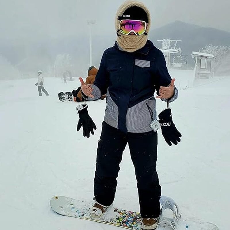 🏂Κασκόλ με κουκούλα που προστατεύει από τον αέρα και το κρύο✨✨✨-LT