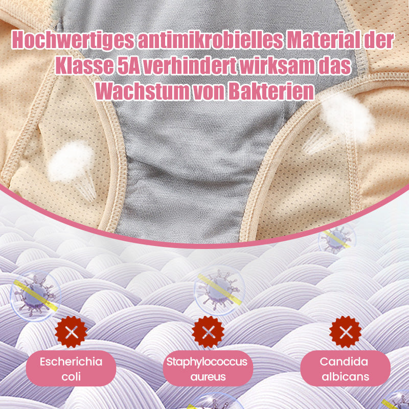 (L-8XL)🌸Pirk 2, gauk 1 nemokamai🔥Moteriški aukšto juosmens nepralaidūs apatiniai👙-LT