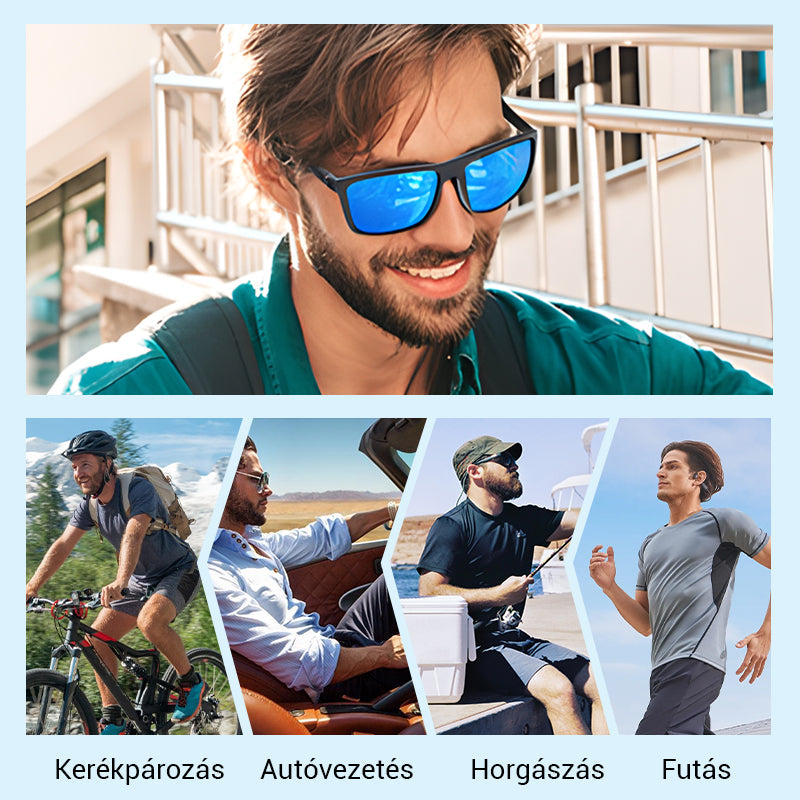 👓 Μοντέρνα ελαφριά ανδρικά γυαλιά ηλίου-LT