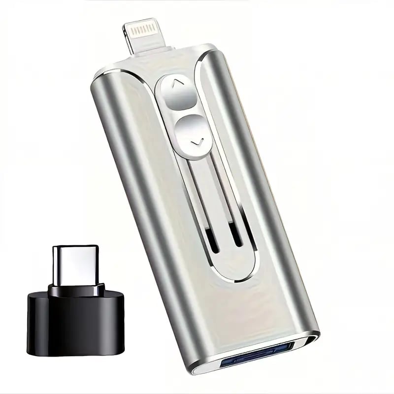 32~256GB Micro USB + 8 ακίδων + USB 3.0 4 σε 1 δίσκος U για κινητό τηλέφωνο σε υπολογιστή-SI