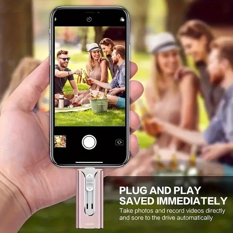 32~256GB Micro USB + 8 ακίδων + USB 3.0 4 σε 1 δίσκος U για κινητό τηλέφωνο σε υπολογιστή-SI
