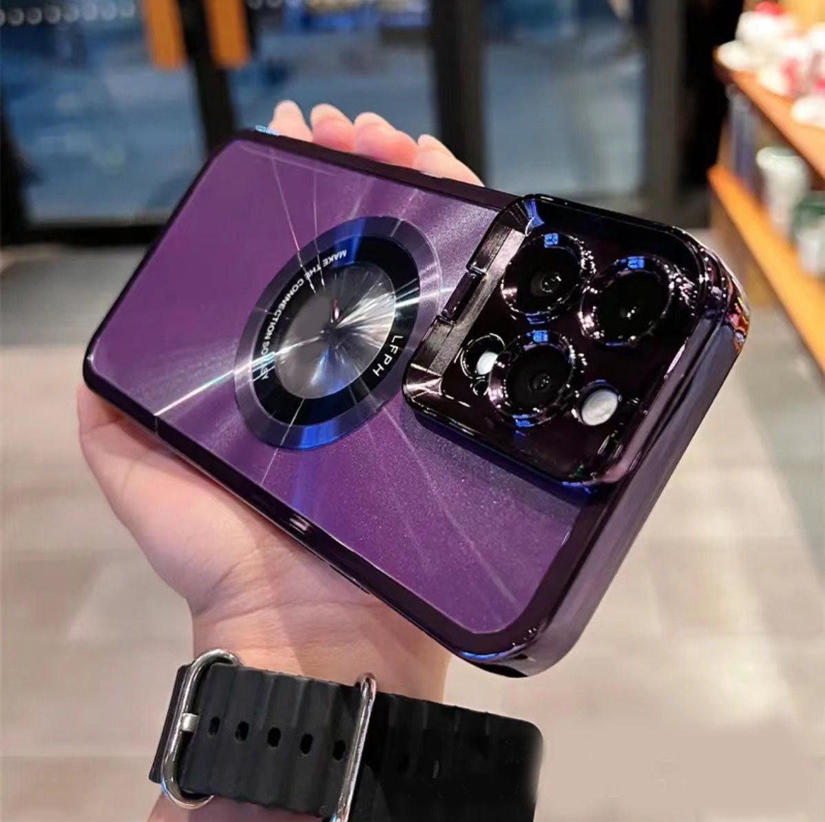 Magnetické puzdro na bajonetový objektív iPhone s
