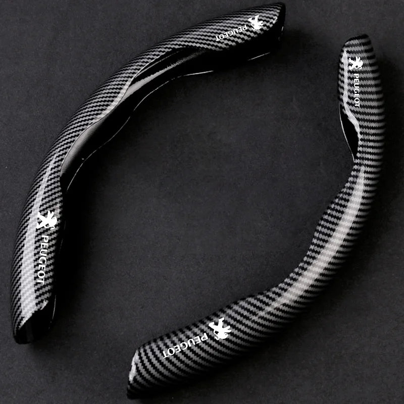 🔥Νέο κάλυμμα τιμονιού από ανθρακονήματα γενικής χρήσης (2 τεμ.)❗Ταιριάζει σε όλα τα μοντέλα - LT