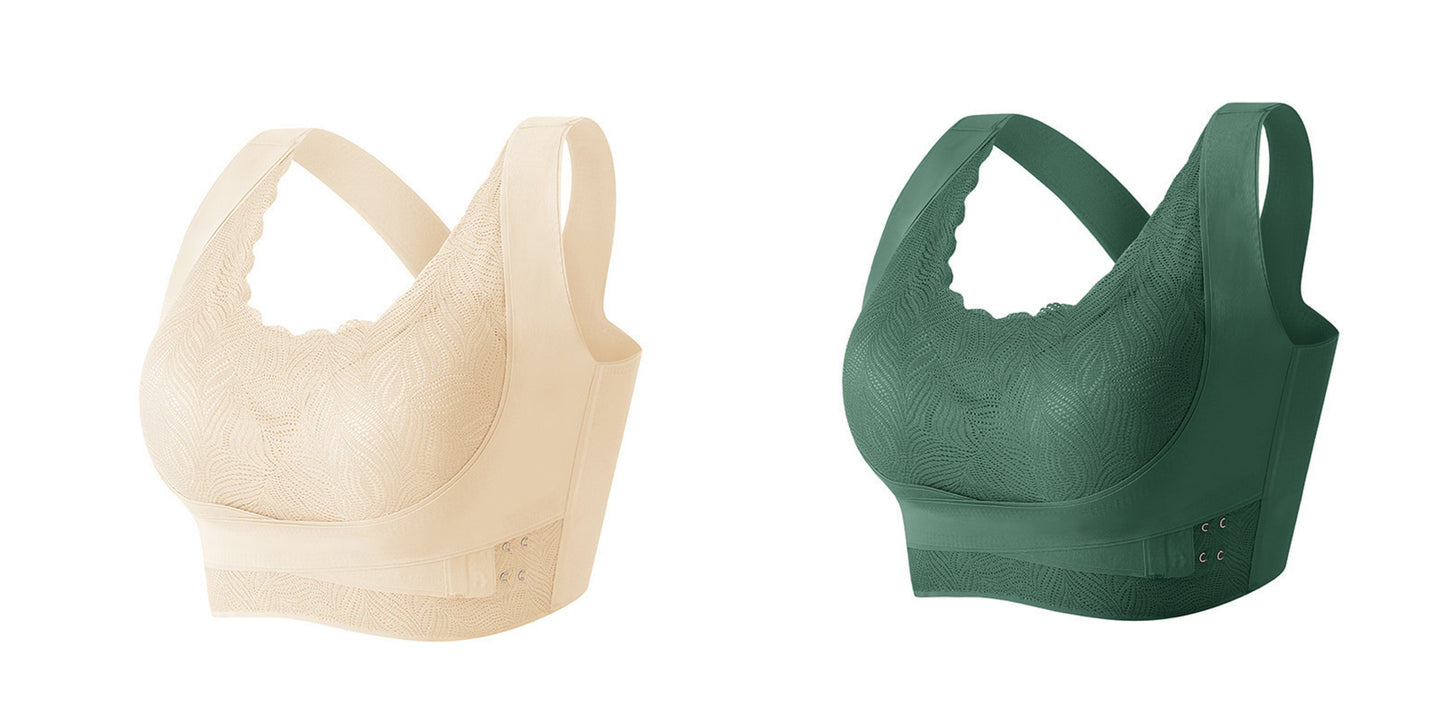 🔥Χρησιμοποιήστε ένα δαντελένιο σουτιέν ή ένα σουτιέν μπροστά με πλαϊνό άνοιγμα