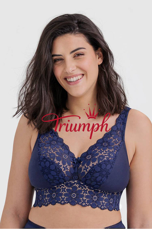 Triumph - 3 τεμάχια (85A-105F) 💝 Άνετο σουτιέν χωρίς λάστιχο-LT