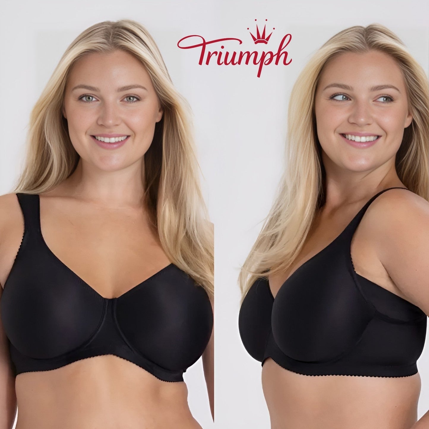 Triumph - (3 ks) Jednoduchá push-up σουτιέν με πλήρες košíčkami-SK