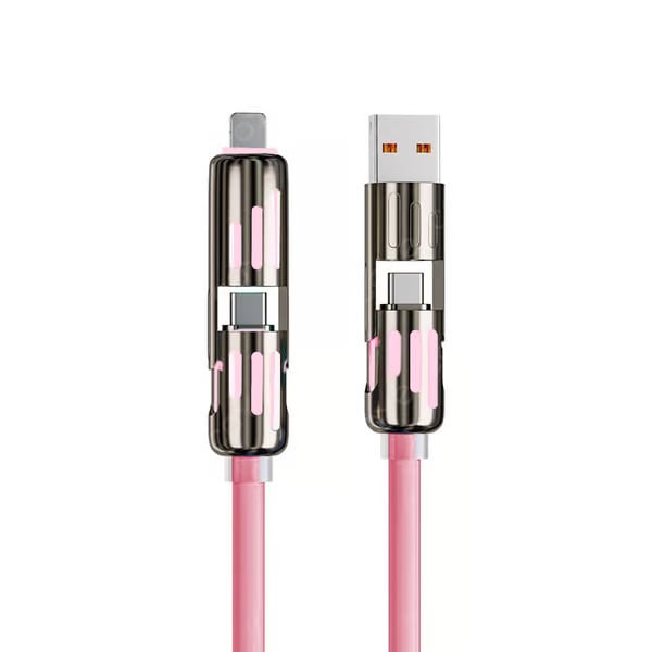 🔥Καλή φόρτιση USB 4 σε 1, Γρήγορη φόρτιση⚡-GR