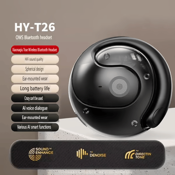 🎧🎅 Predčasný vianočný výpredaj - 66% ZĽAVA🔥HY-T26 Pro Wireless Bluetooth Translation Headphone-SK