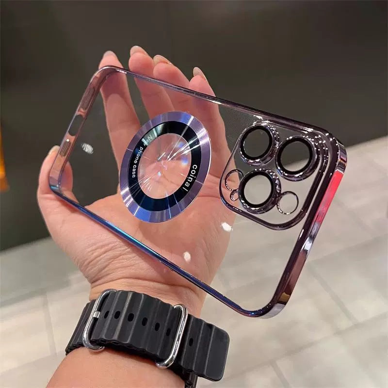Priehladné magnetické puzdro na iPhone