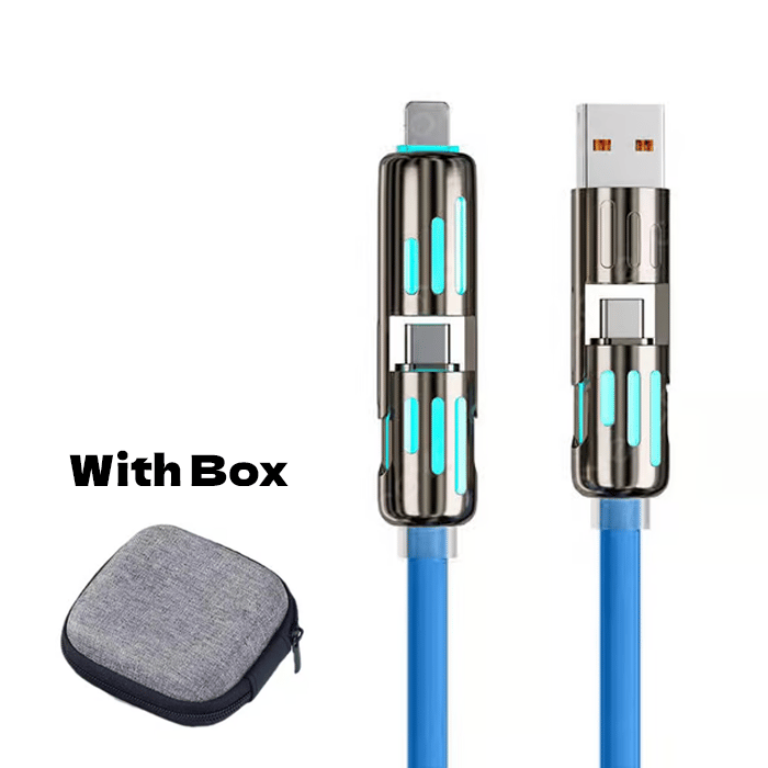 🔥Καλή φόρτιση USB 4 σε 1, Γρήγορη φόρτιση⚡-GR