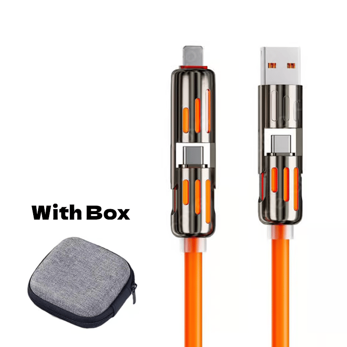 🔥Καλή φόρτιση USB 4 σε 1, Γρήγορη φόρτιση⚡-GR