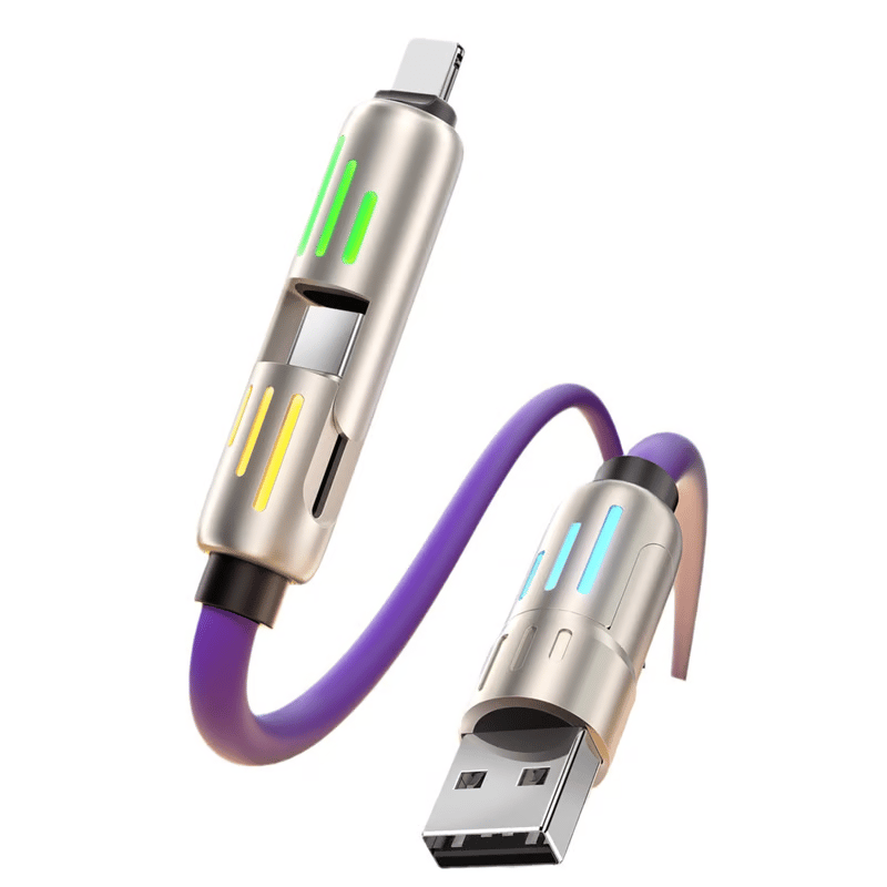 🔥Καλή φόρτιση USB 4 σε 1, Γρήγορη φόρτιση⚡-GR