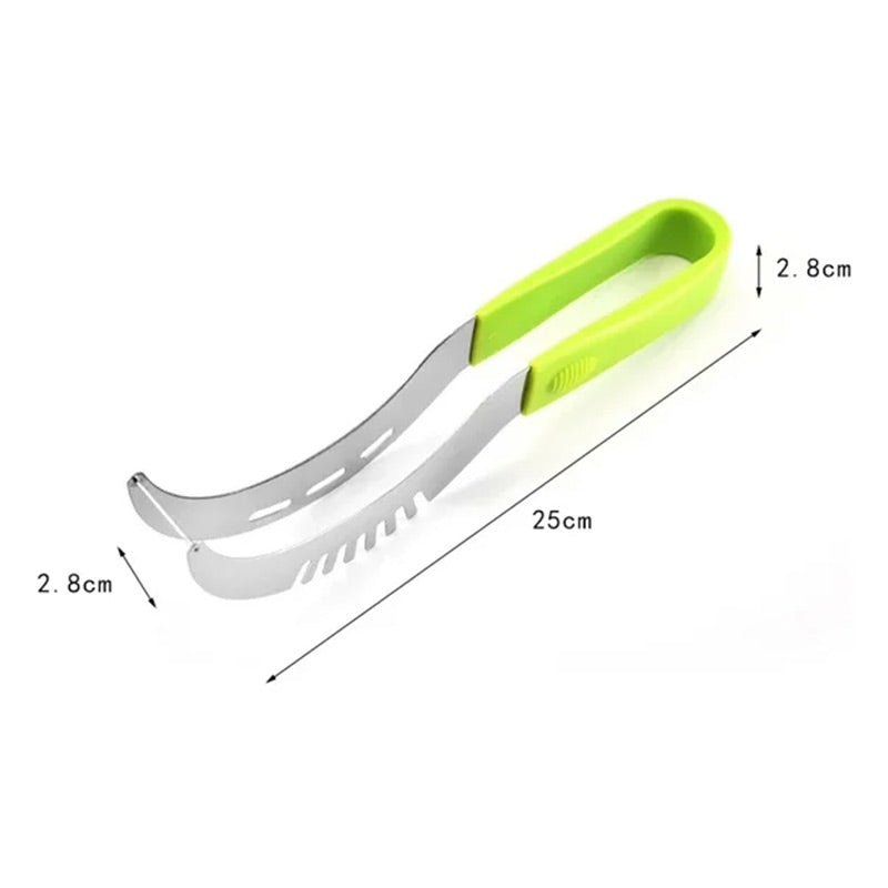🍉🔪Πολυλειτουργικός κόφτης φρούτων από ανοξείδωτο ατσάλι