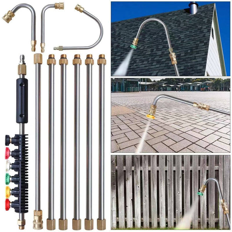 👍Σετ ράβδων καθαρισμού υψηλής πίεσης 4000 PSI💦-LT