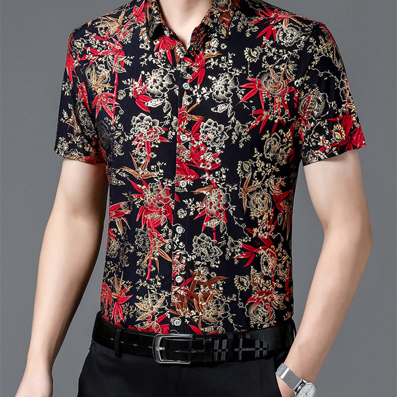 Ανδρικό T-shirt Ice Silk Hot Gold