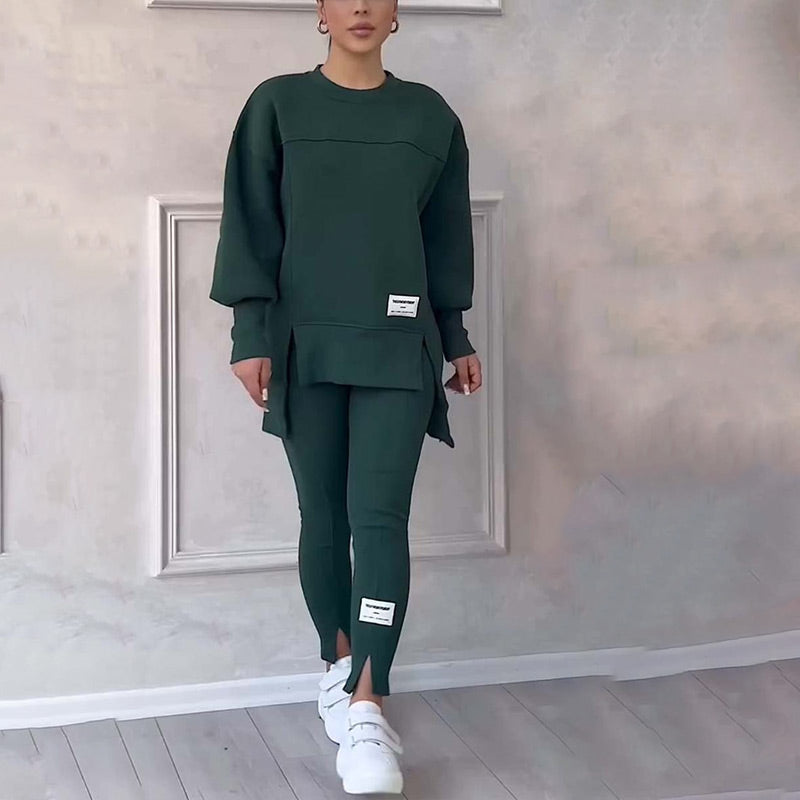 📦Nuevo precio special💖Sudadera de mujer con leggings para ocio-SP