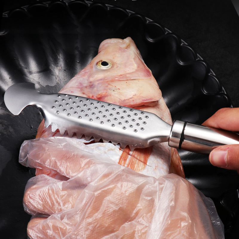 🐟Αφαιρετικό λέπια ψαριών από ανοξείδωτο ατσάλι-LT