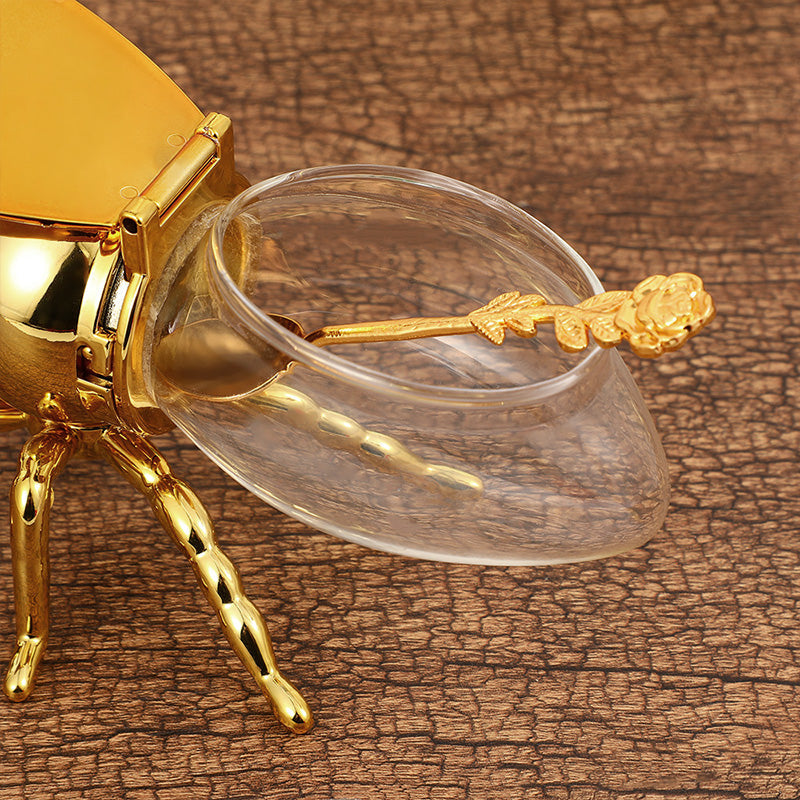 🍯Kreatívna retro pota na med v tvare včely-SK