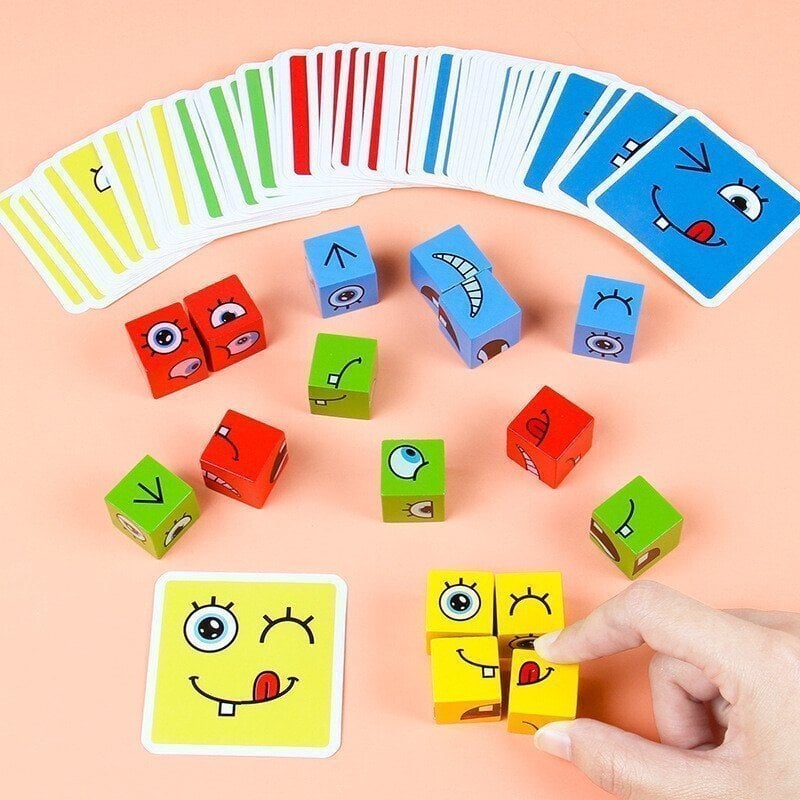💖Horúca 50% zľava 💖 Rodinná hra na zmenu tváre 5D puzzle-SK
