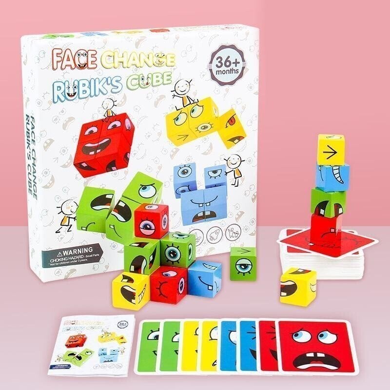 💖Horúca 50% zľava 💖 Rodinná hra na zmenu tváre 5D puzzle-SK