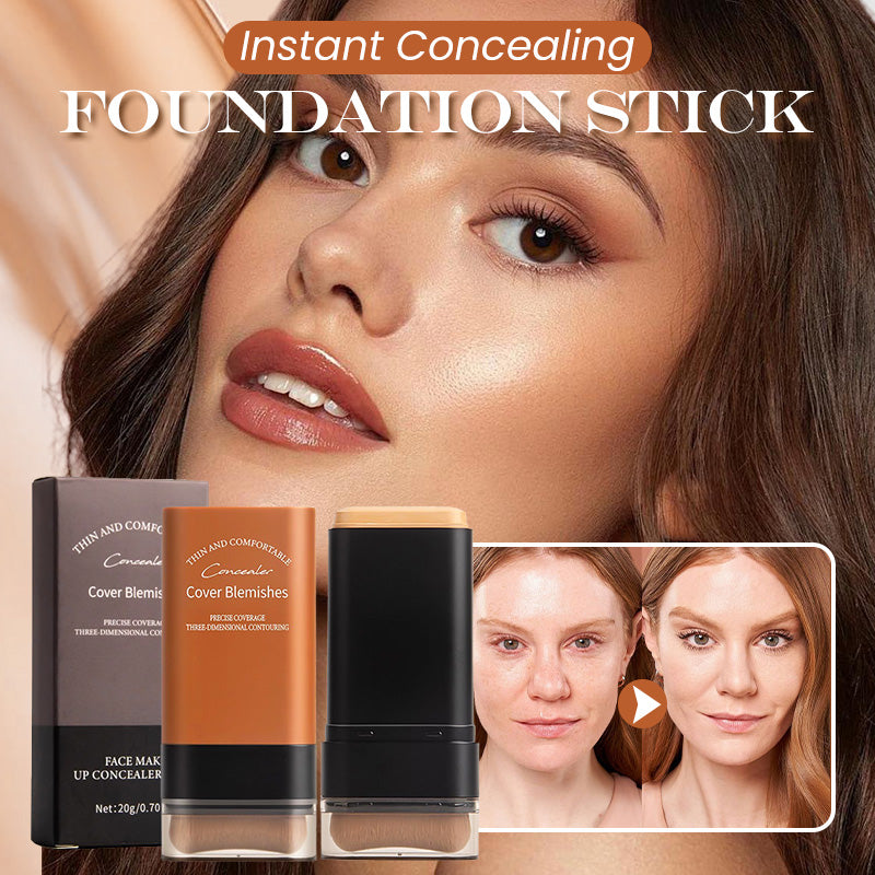 ✨ Foundation Stick Άμεσης Κάλυψης με Ενσωματωμένο Πινέλο-LT