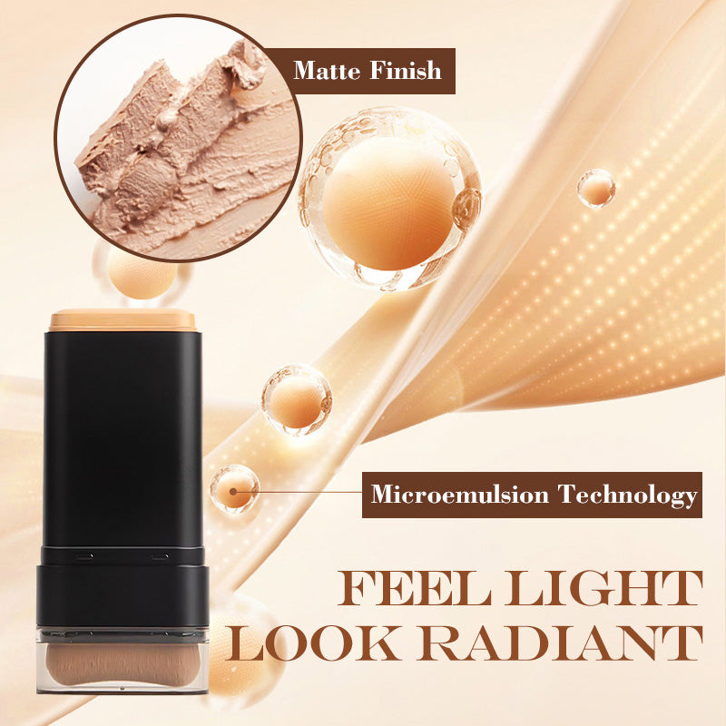 ✨ Foundation Stick Άμεσης Κάλυψης με Ενσωματωμένο Πινέλο-LT