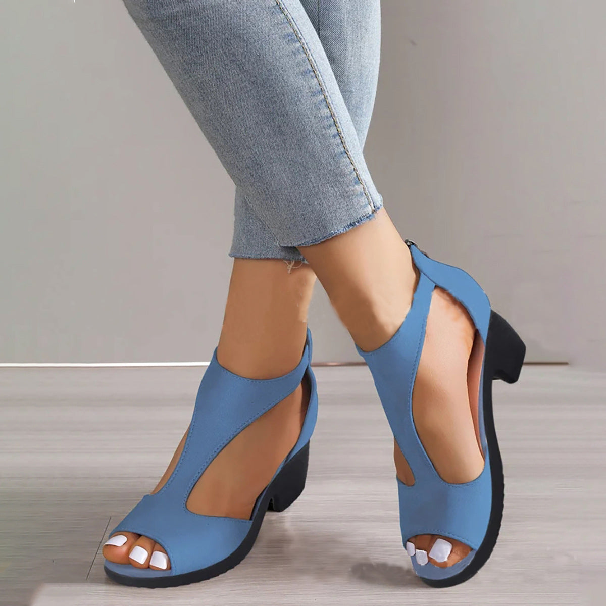 【🔥ΕΕ 35-43】👡2025 Νέα μόδα γυναικεία ψηλοτάκουνα παπούτσια Roman-LT
