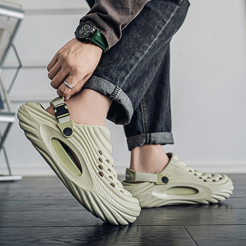 ☁️Ανεπτυγμένα Slip-On Σανδάλια για Άνδρες 🌬️-GR