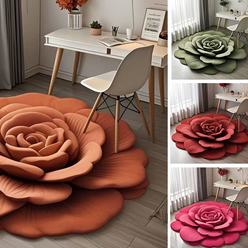 🔥 Ειδική προσφορά 🌺 Alfombra de suelo de tierra de diatomeas con diseño floral-ES