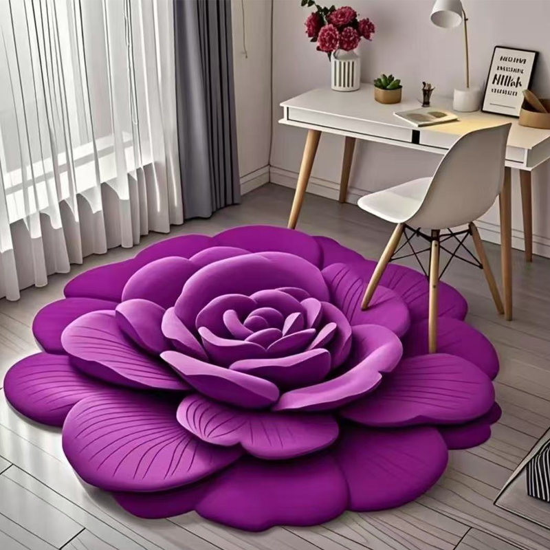 🔥 Ειδική προσφορά 🌺 Alfombra de suelo de tierra de diatomeas con diseño floral-ES