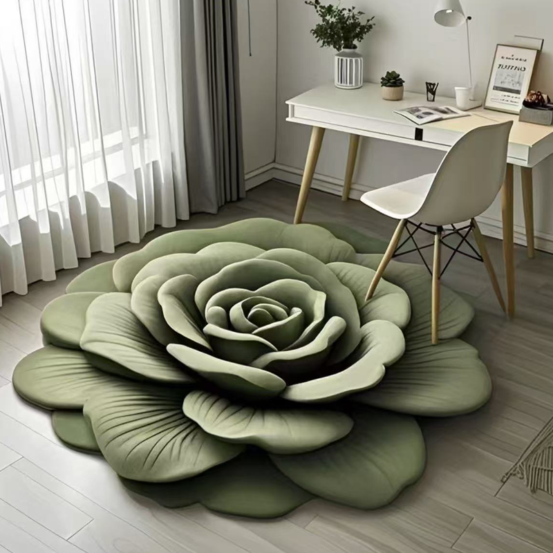 🔥 Ειδική προσφορά 🌺 Alfombra de suelo de tierra de diatomeas con diseño floral-ES