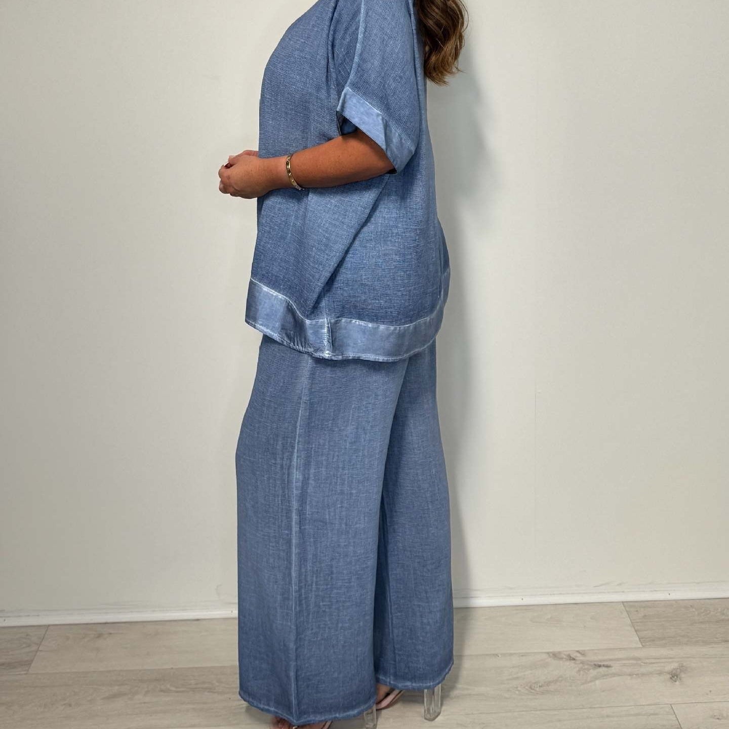 🌷💗Άνετο σετ δοι τεμαχίων με V-neckline-GR
