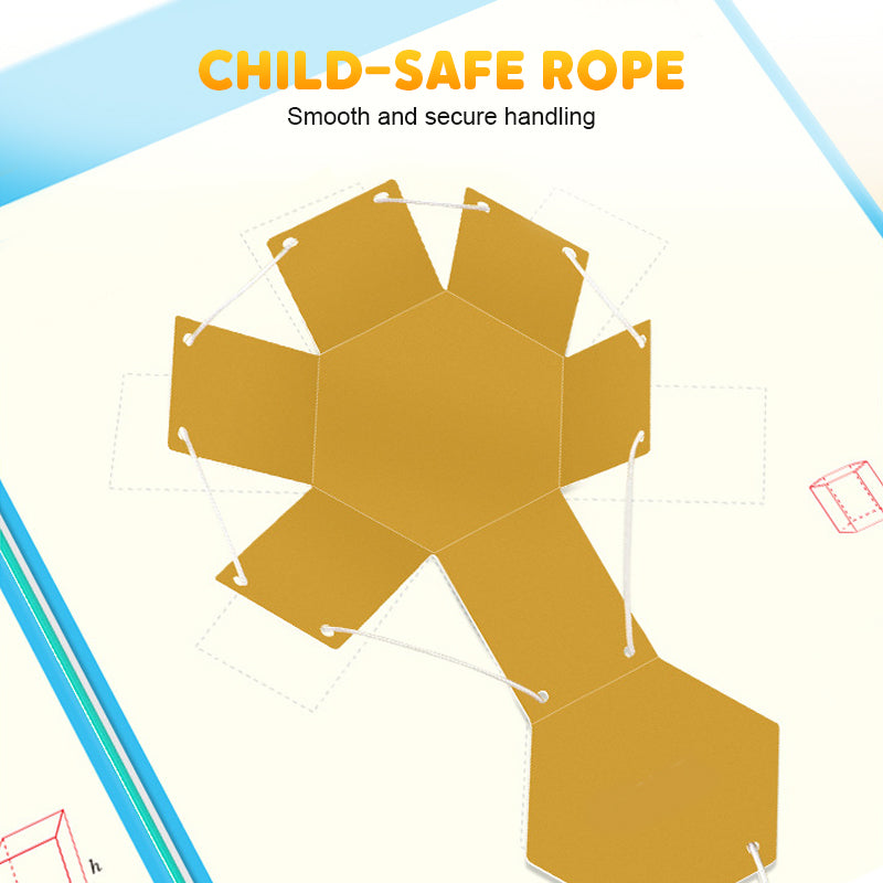 👶✨Βιβλίο εκμάθησης γεωμετρίας 3D-LT