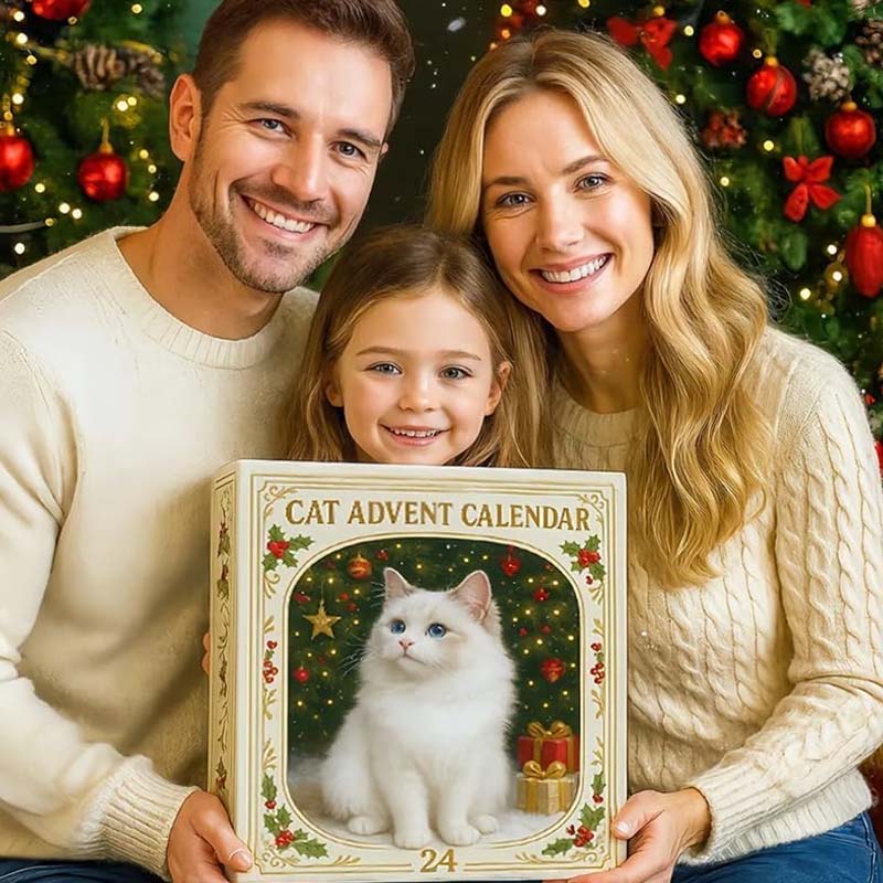 【🎁Kalėdinis pasiūlymas🎄】Advento kalendorius kačių mylėtojams 2025-LT