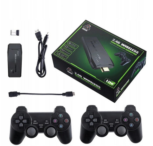 Game Stick - Κονσόλα γιατιμός + 2 χειριστήρια γιατιμός-GR
