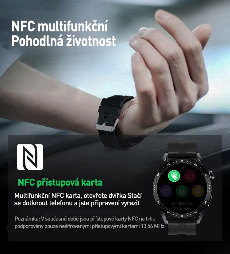 Reloj inteligente για την παρακολούθηση της γλυκόζης και το sangre sin dolor με τηλέφωνο Bluetooth 