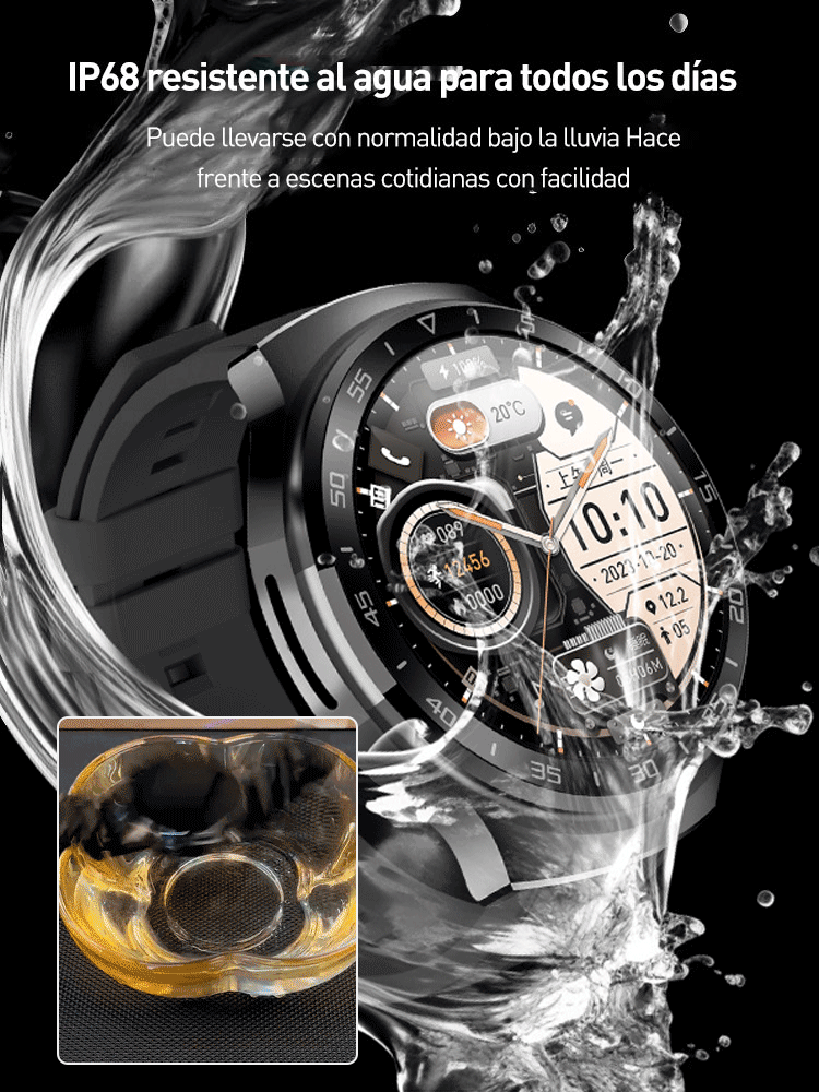 Reloj de salud inteligente suizo 